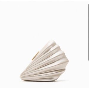 Zara faux pearl box bag